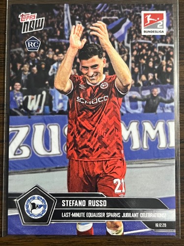 Stefano Russo - 2025-26 Bundesliga Topps NOW® - Card 84 - PR: 248