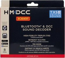 Hornby HM7000-8TXS: Bluetooth® & DCC Sound Decoder (8-Pin)