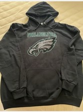 Philadelphia Eagles custom size XL Bejeweled Hooded Sweatshirt Unisex