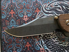 Hinderer XM-24 -- Bowie --  Skinny -- 1095 steel -- Vintage Series-Smooth Walnut — photo 3