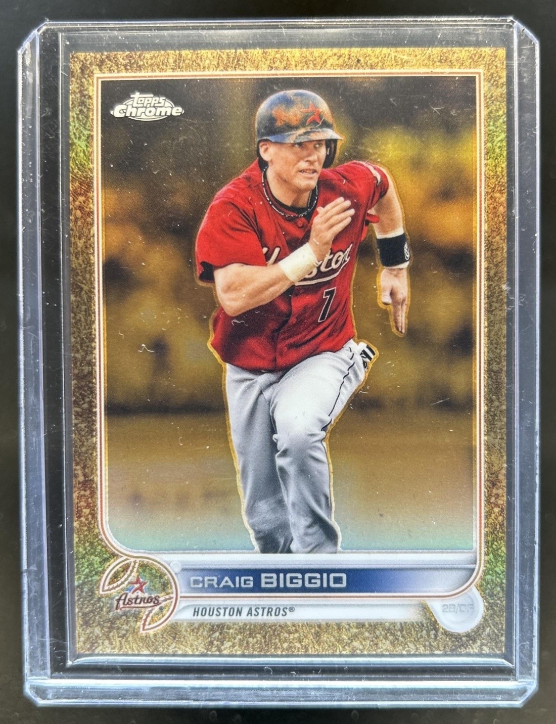 2022 Topps Gilded Collection Craig Biggio #/99 Astros
