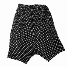 [Used] COMME des GARCONS Dot Pattern Seethrough Sheer Sarouel Pants Easy Polka D
