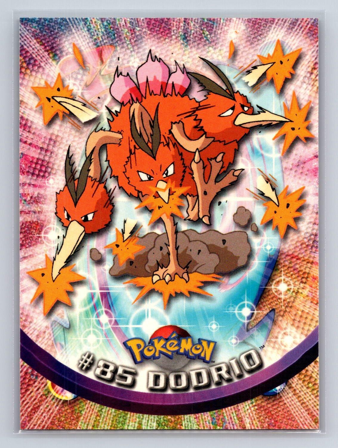 Dodrio #85 Topps Trading Cards Series 2 Pokemon Lightly Played