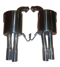 ULTREX STAINLESS DIFF BACK EXHAUST MUFFLERS FOR SUBARU LIBERTY WAGON MY04-09