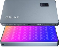 Portable RGB Video Light 10W 4000mAh, LED Video Light Panel with Soft Diffuse...