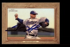 Signed Baseball Card Auto Trevor Hoffman 2007 Topps Turkey Red #161 Padres