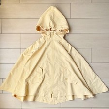 Pleats Please Issey Miyake Poncho Capuche Cape Manteau 3
