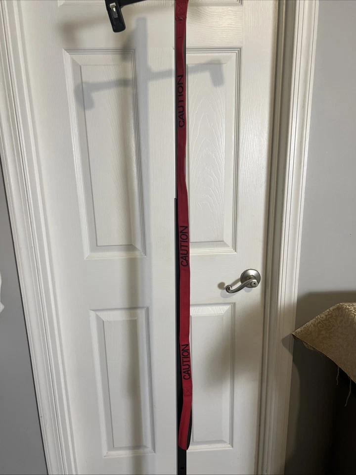 Поводок для собаки Dexil красный с предупреждением о словах на поводке - Изображение 2 из 4