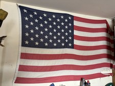 USA Stars And Stripes Canvas Flag