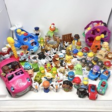 Fisher-Price Little People Mixed Variety Lot of 82 Pieces Disney Rare Dumbo Cars