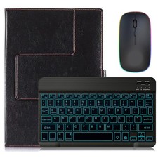 Backlit Keyboard Case Mouse Cover For Amazon Fire Max 11 2023/Fire HD 10 13th