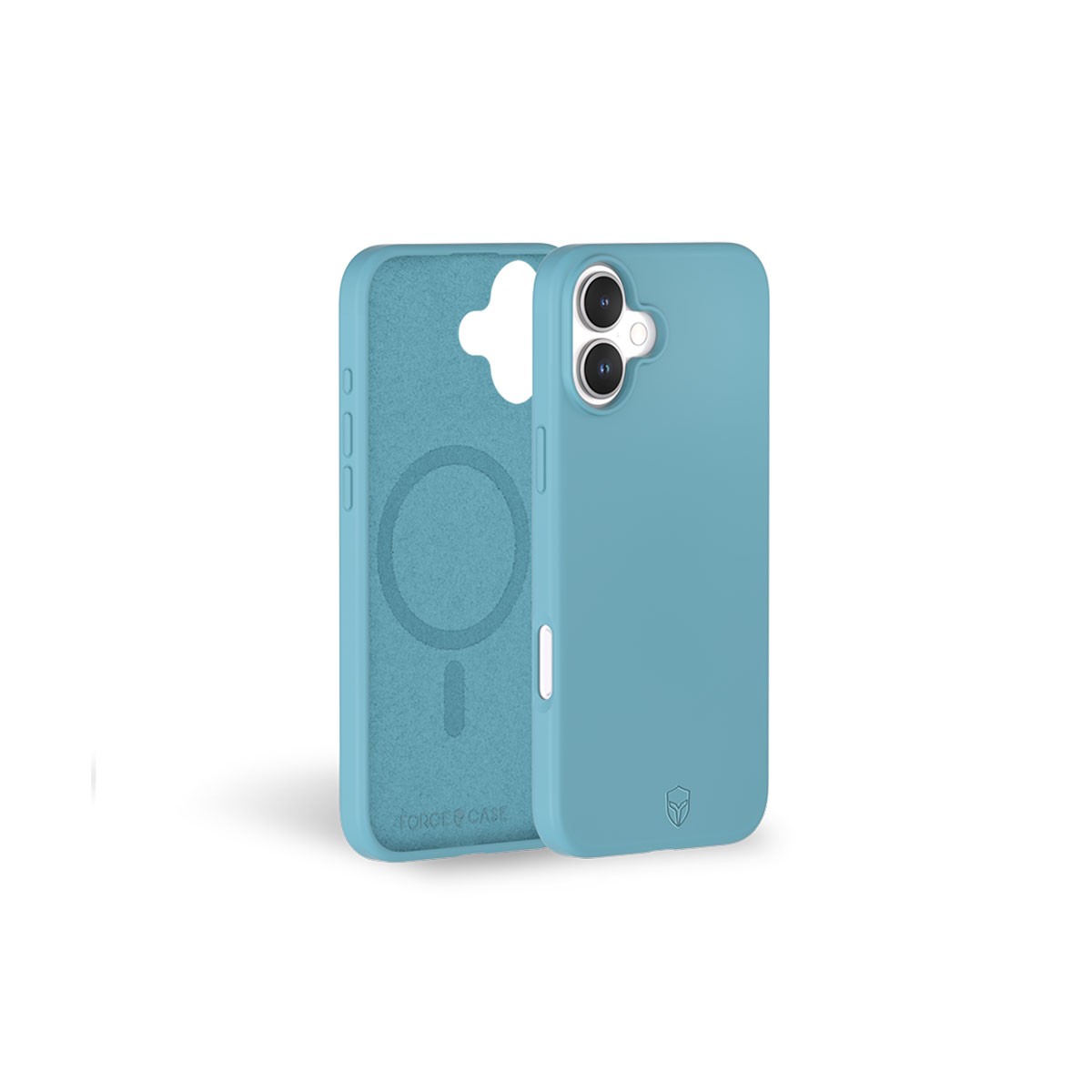 Coque silicone iPhone 16 verte protection intégrale coque silicone souple