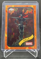 2025 Topps Chrome Sapphire Marvel Hela Orange 18/25 #79