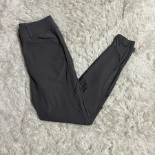 Women’s Size 26L Grey Smartpak Knee Patch Horseback Riding Breeches