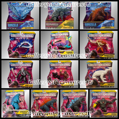 Godzilla x Kong The New Empire Tiamat Drownviper Mothra Frost Vark Monsterverse
