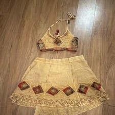 Shore-Line Womens Embroidered Floral Rayon To...