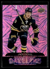 2020-21 Upper Deck Series 1 Dazzlers Pink #DZ-5 Jack Eichel