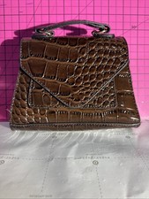 Pochette donna marrone. Borse a tracolla. Borsa a mano marrone caffè