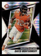 David Montgomery 2021 Panini Rookies & Stars Pulsar Prizm Card #53 Chicago Bears