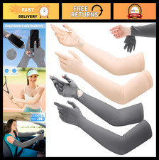 2 Pairs UV Protection Touchscreen Gloves for Women - UPF 50 Sun Driving  Sport
