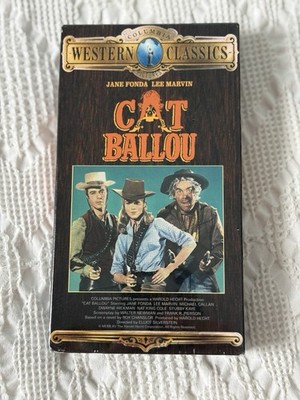 NIP  Cat Ballou'' VHS Tape Western Film J. Fonda Lee Marvin