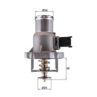 Mahle Thermostat GehäUse FüR Opel Astra G H Insignia A Vectra C Zafira B 1.6 1.8