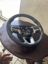2016 - 2022 Dodge Charger Steering Wheel Leather W Switch Button Oem 5vg201xcad 2016 - 2022 Dodge Charger Steering Wheel Leather W Switch Button Oem 5vg201xcad