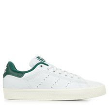 Chaussures Baskets adidas homme Stan Smith Cs Blanc Blanche Cuir Lacets