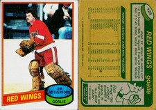 1980-81 Topps Hockey Card #125 Jim Rutherford Detroit Red Wings