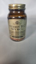Vitamin B12, 500 mcg, 250 Vegetable Capsules Exp:2/2027