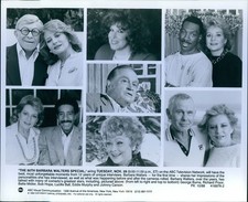 1988 New York Barbara Walters George Burns Richard Pryor Photo 8X10