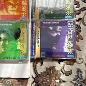Sega Saturn Virtua Fighter CG Portrait Series Set of 10