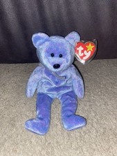 Retired 1999 Ty Beanie Baby "Clubby II" with Rare Errors Inc Clubby Tush Tag