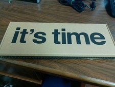 Brand new Pebble Time smart watch 501-00027 Red "KickStarter Backer" - working 