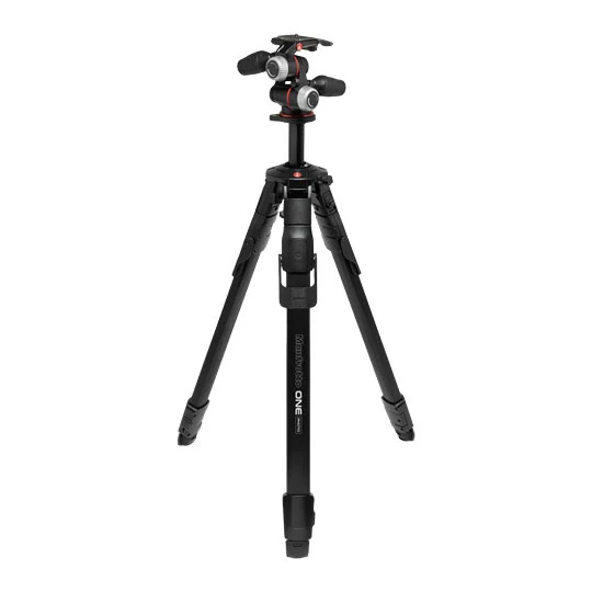 Manfrotto One Photo Al Tripod With X-Pro 3 Way Head (Mtonepa-3W) - Image 2