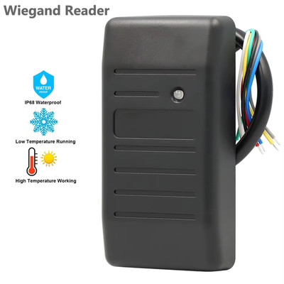 Wiegand Wg26 Wg34 IP68 Waterproof RFID IC Card Reader Proximity Reader for Acces