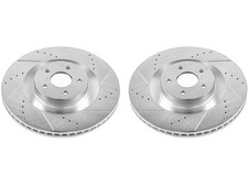 Front Brake Rotor Set For 2016-2018 Ford Focus Rs 2017 Ny634kc