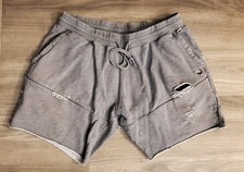 Billionaire Boys Club BBB Distressed Gray Sweat Shorts Mens XXL Street Lounge