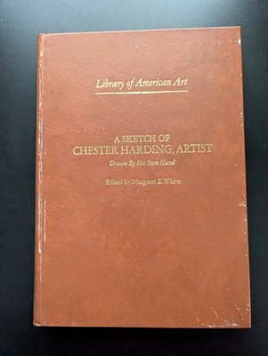 Scarce Sketch Of Chester Harding Artist Drawn By His Own Hand 1970 Da Capo HC
