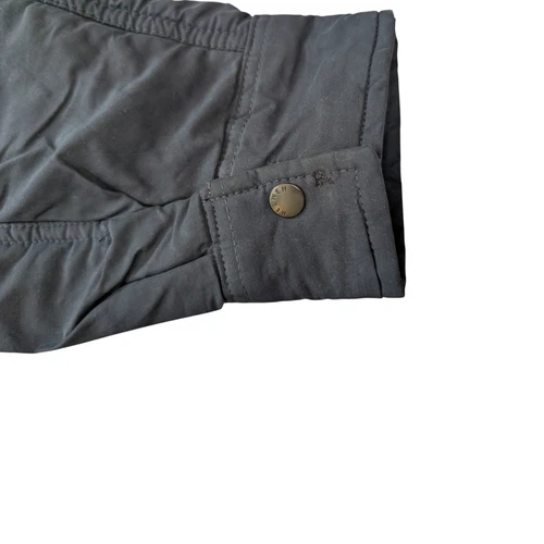 Relwen Fly Waxed CPO Jacket Navy Blue Men Small Sherpa-Lined HUCKBERRY NWOT image 6