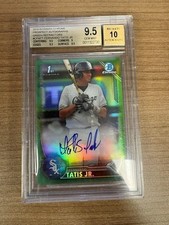 2016 Bowman Chrome Fernando Tatis Jr. Prospect Auto #CPAFT BGS 9.5/10