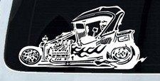 Rat Hot Rod Flames Funny Side Pipes Window Decal Sticker For Car Or Truck Vinyl Rat Hot Rod Flames Funny Side Pipes Window Decal Sticker For Car Or Truck Vinyl