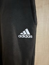 adidas Mens Black Fleece Sweatpants large Dra...