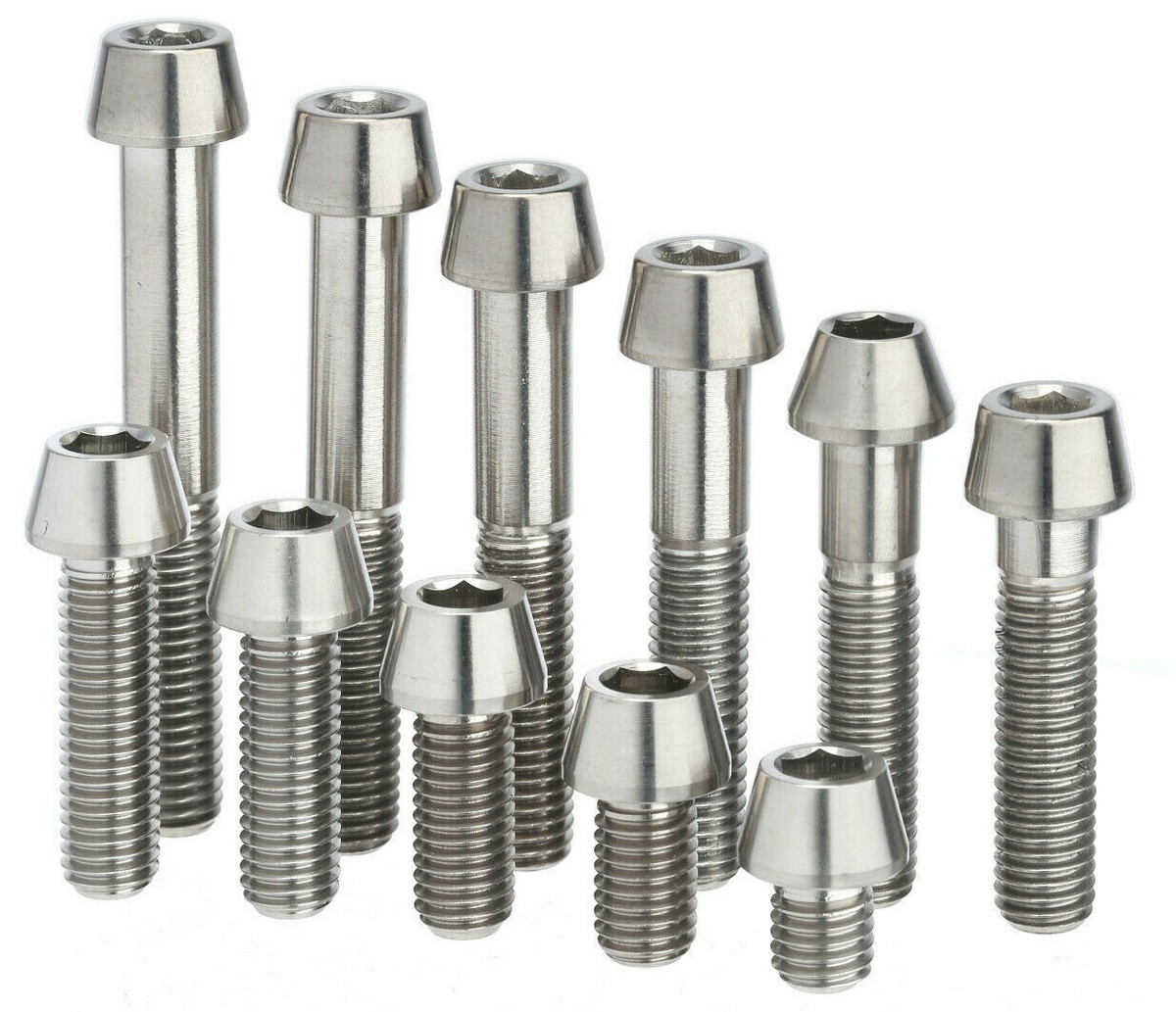 Perni Cilindrici In Acciaio Inox 304 - Testa Piatta Con Foro, Per M3 M4 M5 M6 M8 M10 M12