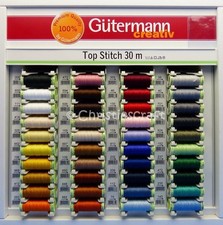 Gutermann Top Stitch Thread - Strong for Sewing Decorative Stitches