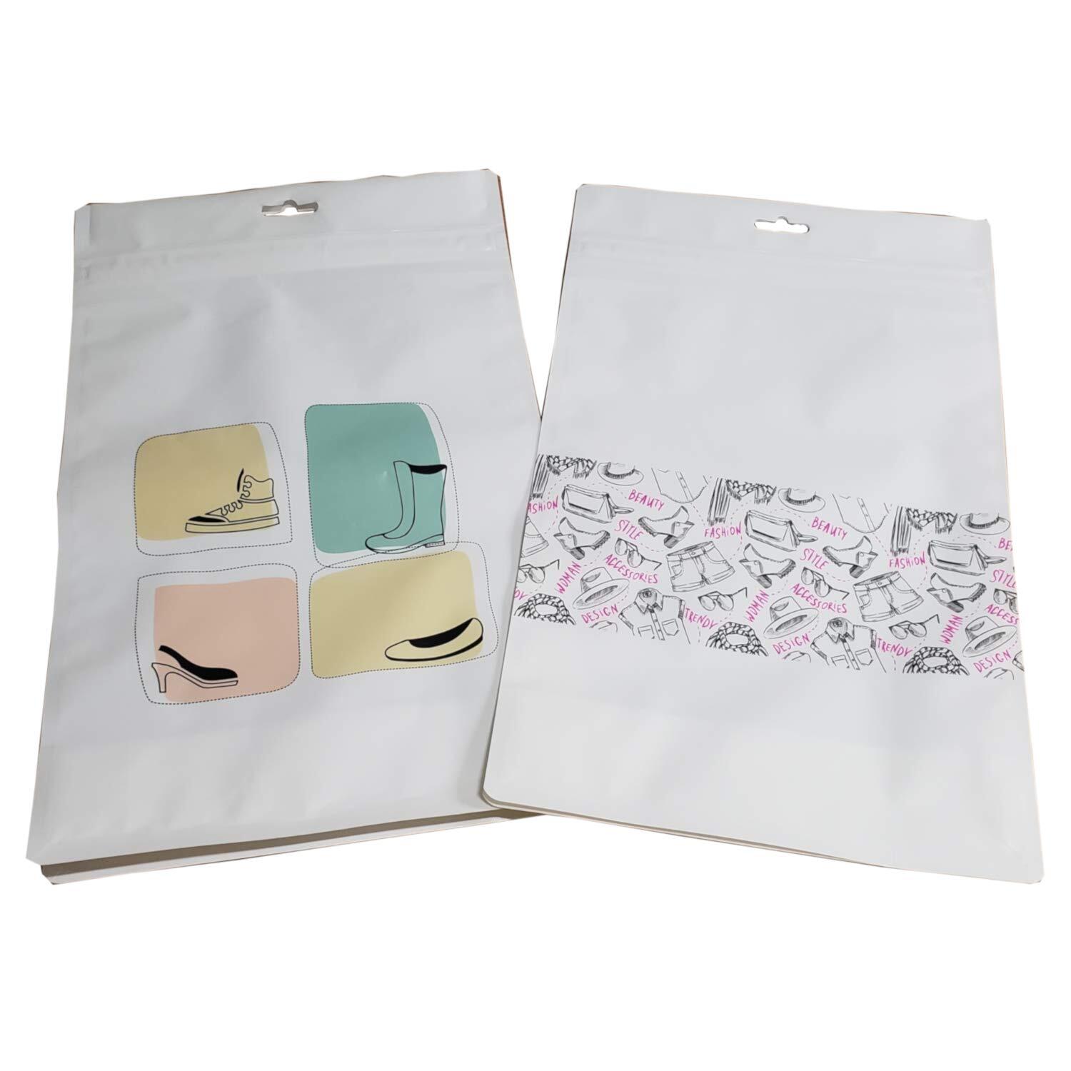 Shoe cloak bag white 71738