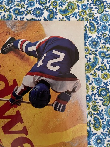 Vintage 1987 Budweiser Bier Print Werbung Eishockey - Bild 3 von 7