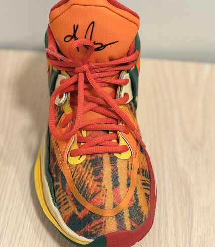 GS 4.5Y Nike Kyrie Infinity GS 1 World 1 People Orange/Green Shoes DD0334-800 - Picture 14 of 22