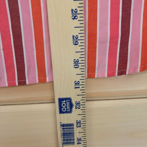 Camisa Gap para Hombre Grande 16-16,5 Rosa Naranja Rayas Algodón Botones Mangas Largas - Imagen 12 de 12