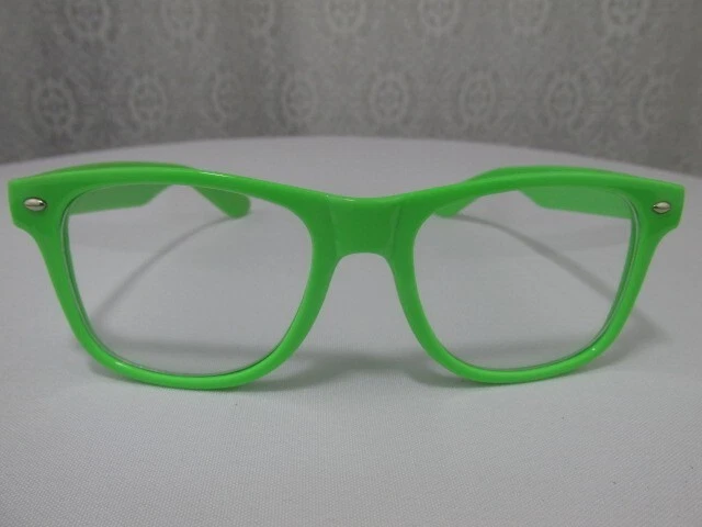 Lime sales green glasses